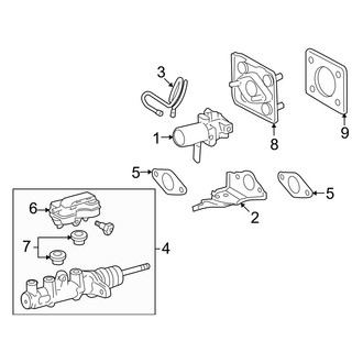 Lexus OE - Components on Cowl