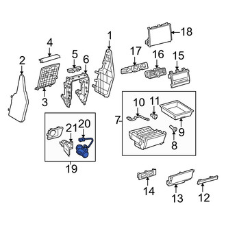 Lexus OE - Rear 12 Volt Accessory Power Outlet
