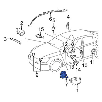 Lexus OE - Air Bag Clockspring