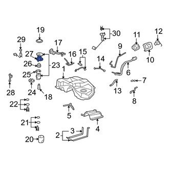 Lexus OE - Fuel Pump Tank Seal