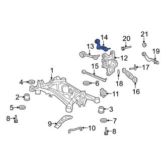 Lexus OE - Rear Left Upper Rearward Suspension Control Arm