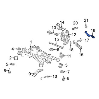 Lexus OE - Rear Left Suspension Track Bar