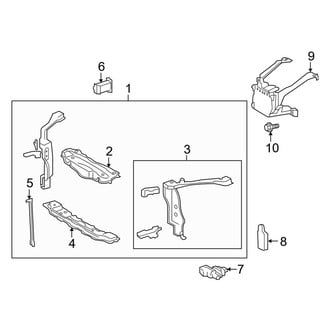 Lexus OE - Radiator Support