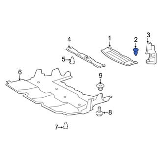 Lexus OE - Engine Cover Clip