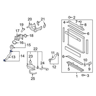 Lexus OE - Radiator Hose Clamp