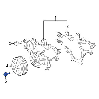 Lexus OE - Engine Water Pump Pulley Bolt