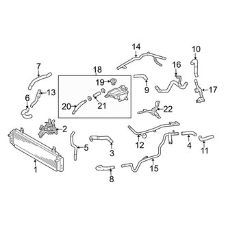 Lexus OE - Inverter Cooling Components