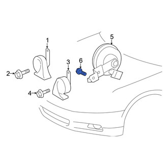 Lexus OE - Anti-Theft Alarm Siren Bolt