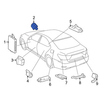 Lexus OE - Anti-Theft Alarm Siren