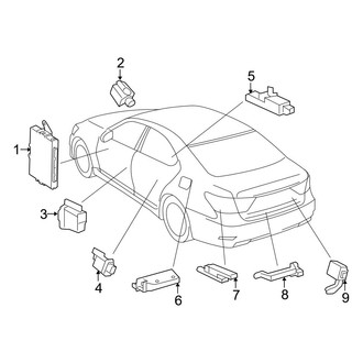 Lexus OE - Electrical - Keyless Entry Components