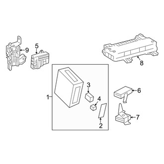 Lexus OE - Electrical - Fuse & Relay (Rear Body)