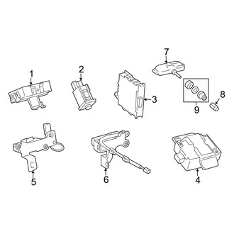 Lexus OE - Electrical - Tire Pressure Monitor Components