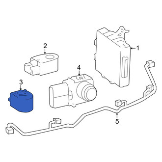 Lexus OE - Rear Parking Aid System Speaker
