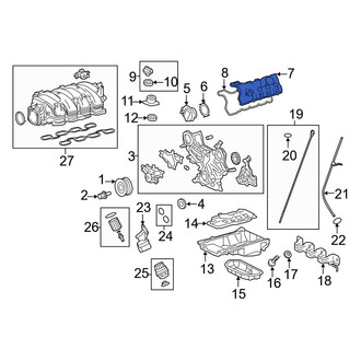 Lexus OE - Right Engine Valve Cover