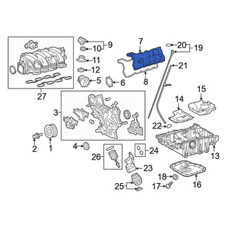 Lexus OE - Right Engine Valve Cover