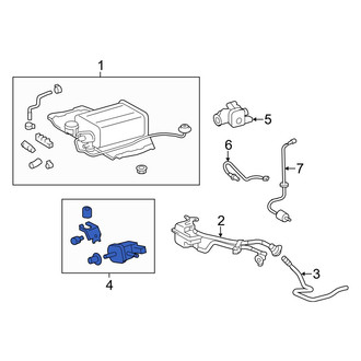 Lexus OE - Exhaust Gas Recirculation (EGR) Vacuum Delay Valve