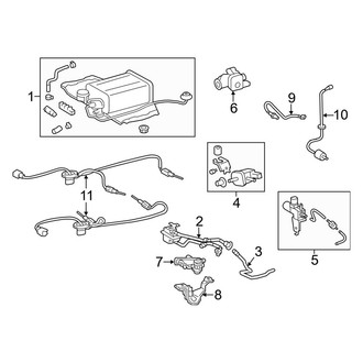Lexus OE - Emission System