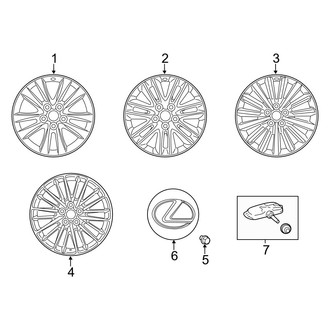 Lexus OE - Wheels