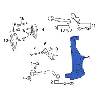 Lexus OE - Front Left Steering Knuckle