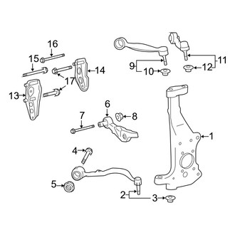 Lexus OE - Front Suspension - Suspension Components (RWD)