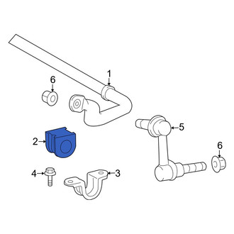 Lexus OE - Front Suspension Stabilizer Bar Bushing