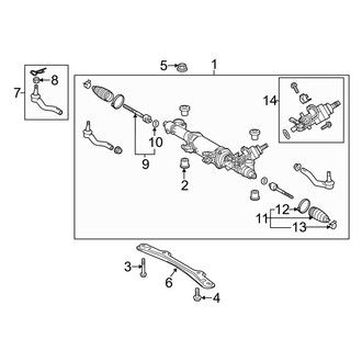 Lexus OE - Steering Gear & Linkage (RWD)