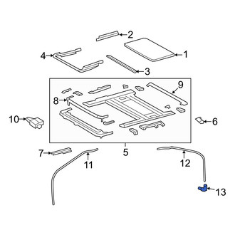 Lexus OE - Sunroof Drain Hose Grommet