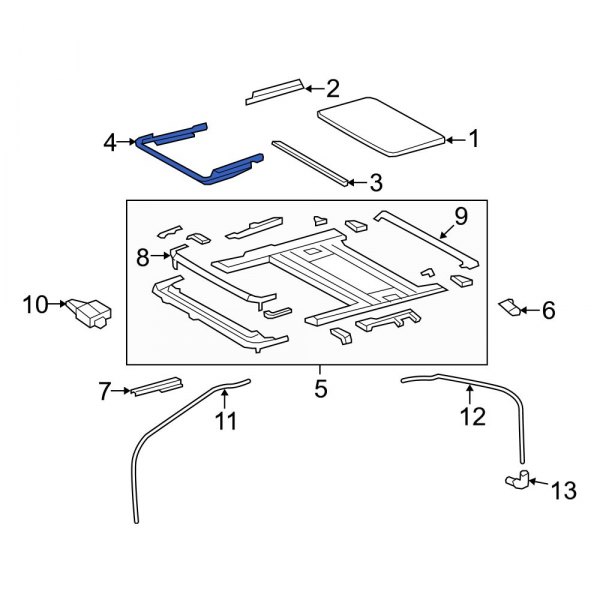 Sunroof Cable