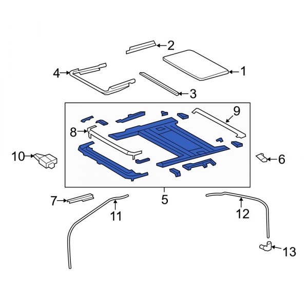 Sunroof Frame