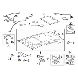Lexus OE - Sun Visor Cap