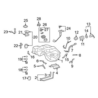 Lexus OE - Fuel System Components