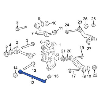 Lexus OE - Rear Lateral Arm and Ball Joint Assembly