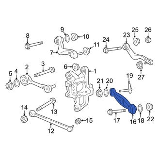 Lexus OE - Front Left Upper Rearward Suspension Control Arm