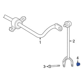 Lexus OE - Front Suspension Stabilizer Bar Link Nut