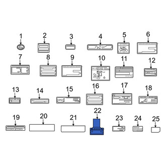 Lexus OE - Air Bag Information Label