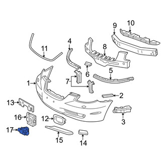 Lexus OE - Ambient Air Temperature Sensor