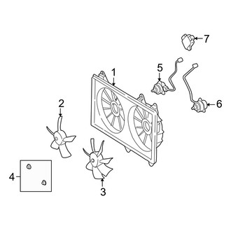 Lexus OE - Cooling Fan