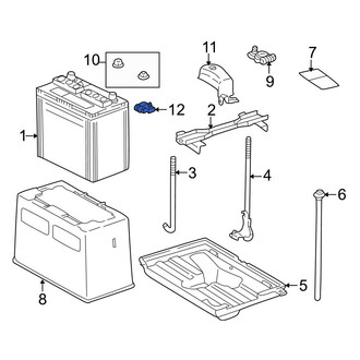 Lexus OE - Battery Cable Terminal End