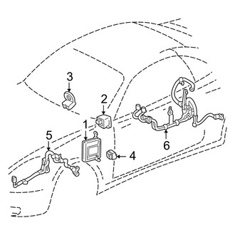 Lexus OE - Electrical - ABS Components