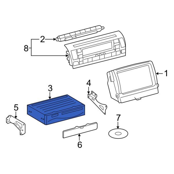 GPS Navigation Control Module