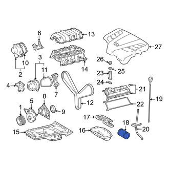 Lexus OE - Engine Oil Filter