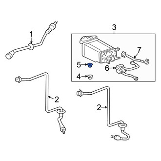 Lexus OE - Vapor Canister Bracket