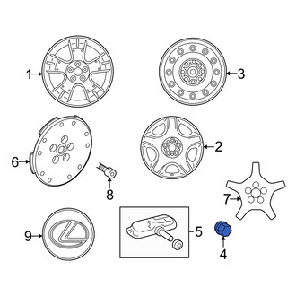 Lexus OE - Wheel Lug Nut