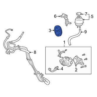 Lexus OE - Power Steering Pump Pulley