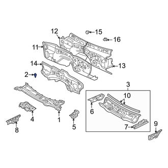 Lexus OE - Cowl Cover Clip