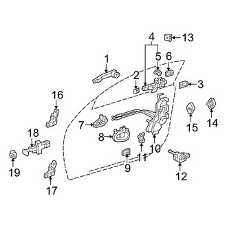 Lexus OE - Door - Lock & Hardware