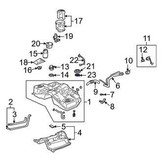 Lexus OE - Fuel Tank Roll Over Valve Gasket