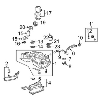 Lexus OE - Fuel System Components