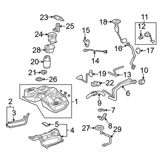 Lexus OE - Fuel System Components
