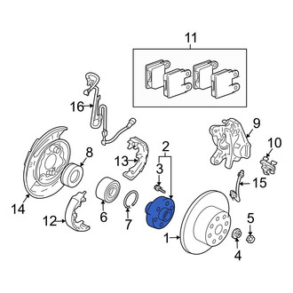Lexus OE - Rear Wheel Hub